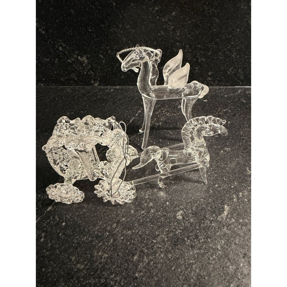 Vintage Mixed Glass Christmas Ornaments Lot Icicles Animals Hearts Shoe Tree 40+ - Picture 5 of 14